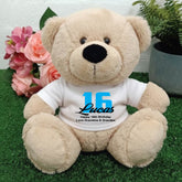 Beige Bear 23cm – Personalised 16th Birthday Shirt