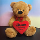 Brown Bear 40cm – 30th Birthday Personalised Heart