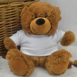 Brown Bear 30cm 60th Birthday Personalised Shirt