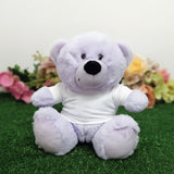60th Birthday Personalised Lavender Teddy Bear 23cm
