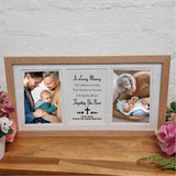 Memorial Gallery Photo Frame Typography Print 4x6 Natural Wood