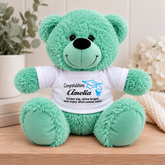 Personalised 23cm Mint Graduation Teddy Bear