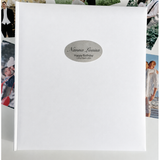 Nanna White Glamour Album 500 Photos with Plaque