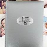 Silver Glamour Album 300 Photos Newborn Baby