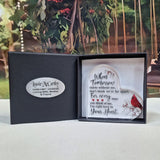 Memorial Personalised "When Tomorrow Starts Without Me" Heart Acrylic Gift Box