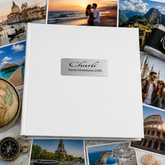 Luxury White Glamour Photo Album – Personalised, Holds 200 Photos