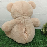 40cm Personalised Zipper Bear 60th Birthday