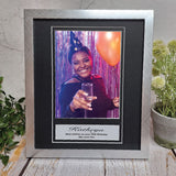 Birthday Photo Frame β Personalised Silver 6x8 inch