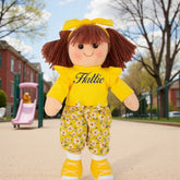 Personalised Rag Doll Hattie 35cm
