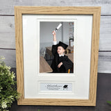 Personalised Timber Photo Frame with Printed Insert