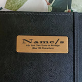 Pet Memorial Brag Book 5x7 Inscription for Plaque