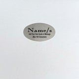 White Glamour Album Wedding 300 Photo Plaque Inscription
