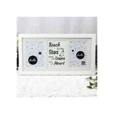 Graduation Gallery Photo Frame Typography Print 4x6 White