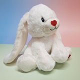 Baptism White Bunny Love Plush 22cm with Personalised Ears