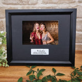 21st Birthday Personalised Black Photo Frame