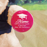 Cream Graduation Bear with Personalised Badge 23cm