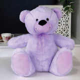 Lavender Bear 30cm Birthday Personalised Message on Feet