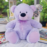Lavender Bear 40cm Big Sister Personalised Message on Feet