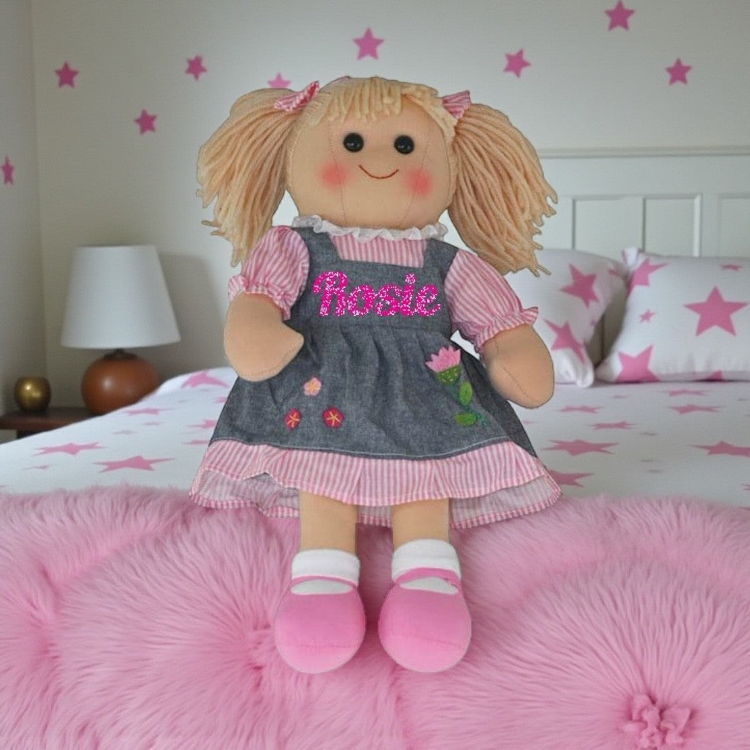 Maddie Personalised Rag Doll 35cm
