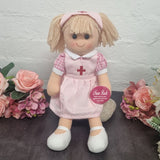 Nurse Thelma Rag Doll with Badge 35cm