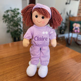Personalised Rag Doll Brooke 35cm