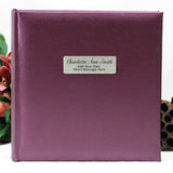 Rose Graduation Album 200 Photo with Plaque Inscription