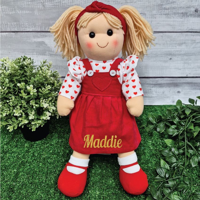 Personalised Rag Doll Audrey 35cm