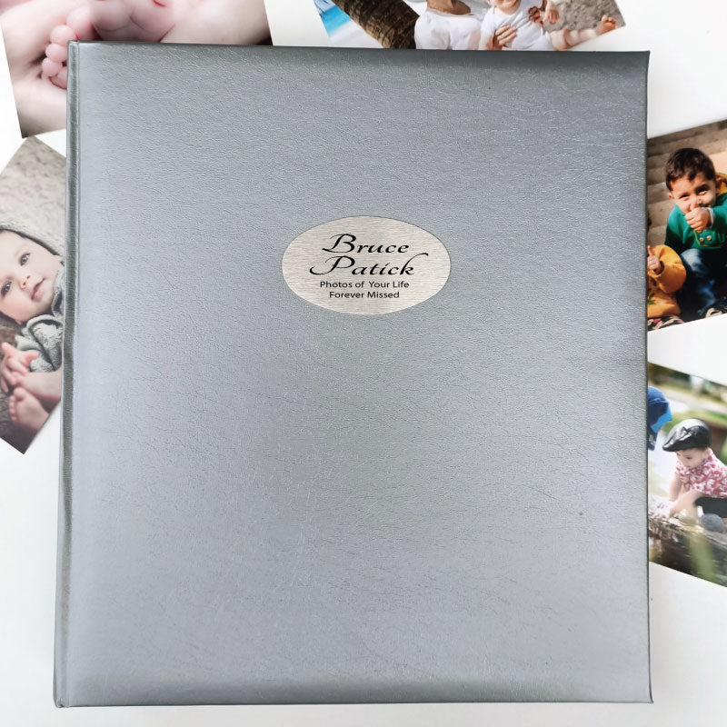 Silver Memorial Glamour Album 500 Slip in Photos