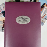Rose Glamour Album 300 Photos Engagement with Personal Plaque